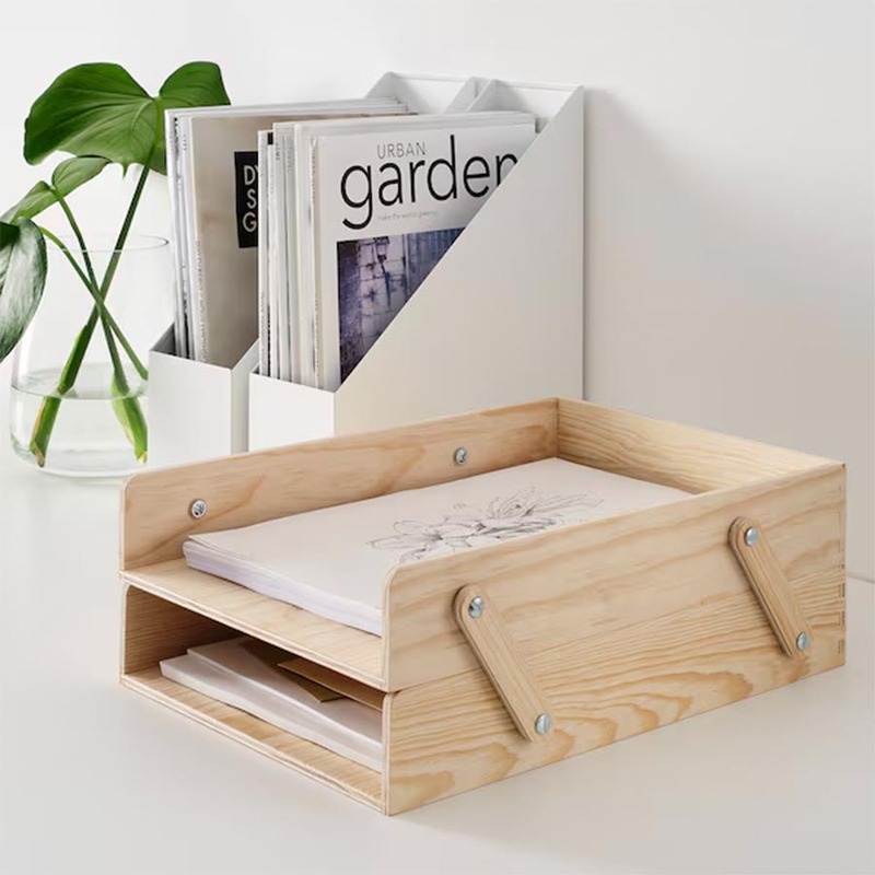 نظم دهنده کتاب و روزنامه ایکیا مدل  IKEA KLAMMEMACKA