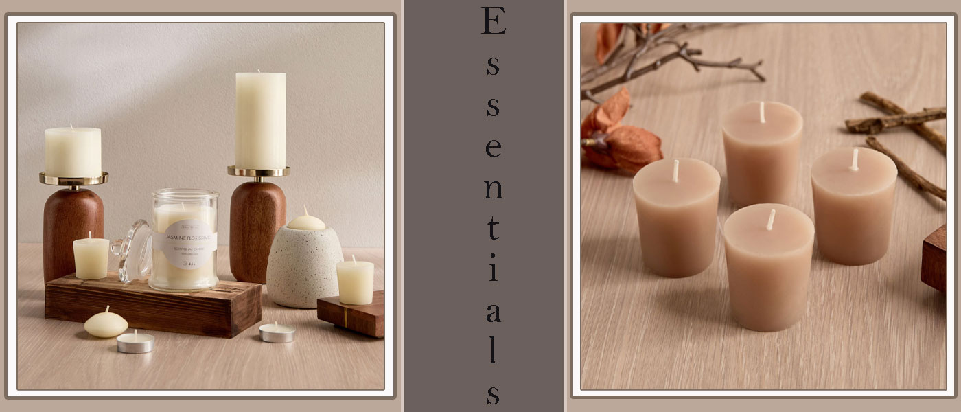 ست 4 عددی شمع معطر هوم سنتر مدل Home Centre Essentials 