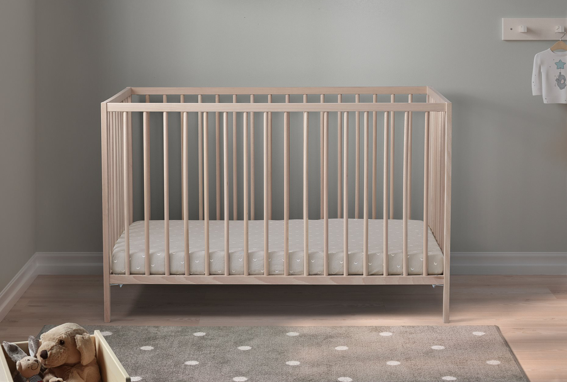 نمایی از تخت خواب کودک ایکیا مدل IKEA SNIGLAR