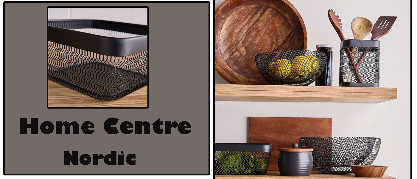 سبد هوم سنتر مدل  Home Centre Nordic سایز 11×24×24