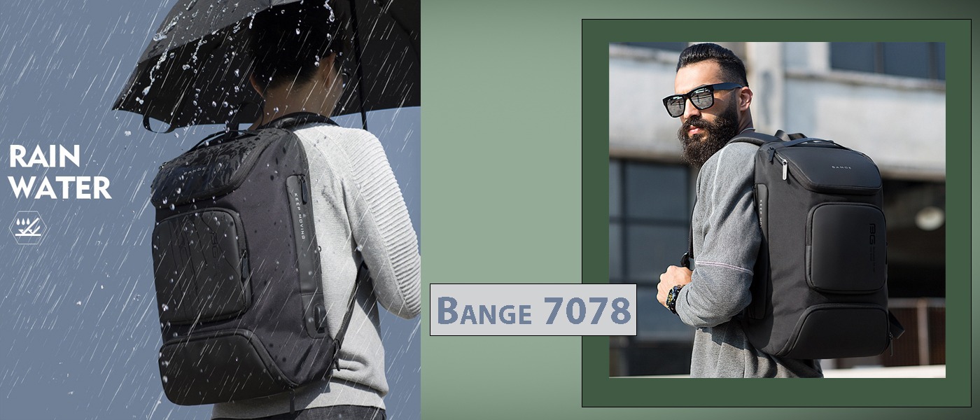 کوله پشتی لپ تاپ بنج مدل Bange BG-7078