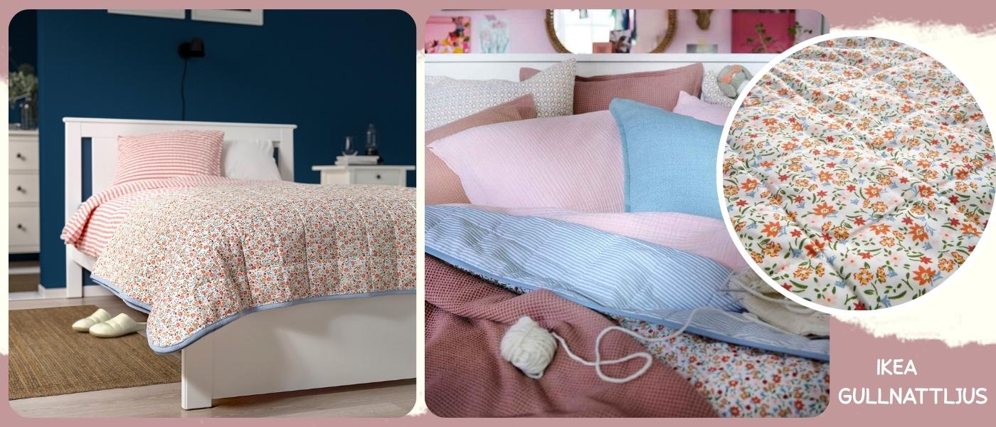 روتختی ایکیا مدل IKEA GULLNATTLJUS سایز 250×260 سانتی متر