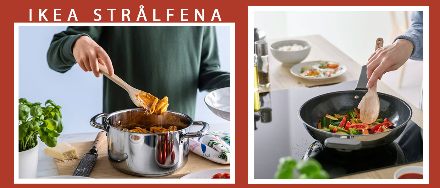 قاشق چوبی ایکیا مدل IKEA STRALFENA