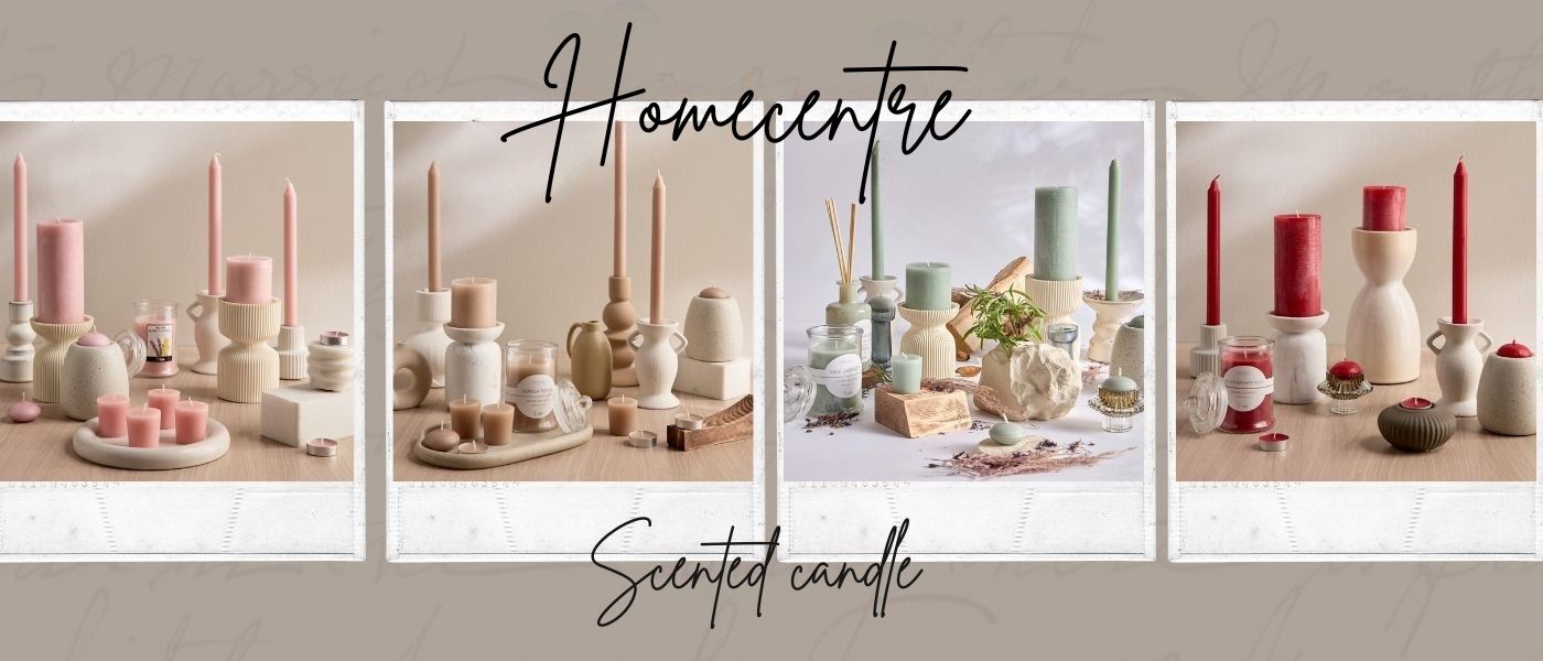 ست چهار عددی شمع معطر هوم سنتر