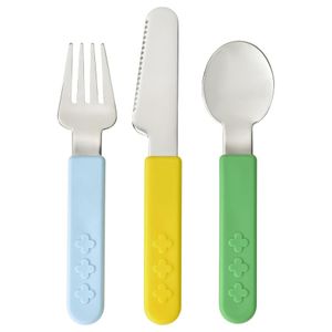 ست قاشق،چنگال،چاقو کودک ایکیا مدل IKEA SMASKA