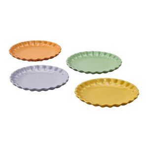 ست 4 عددی بشقاب میوه خوری ایکیا مدل IKEA HOSTAGILLE
