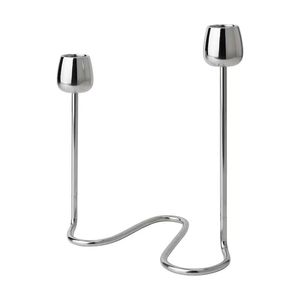 جا شمعی استیل ایکیا مدل IKEA SILVERPARON