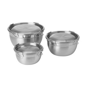 ست 3 عددی کاسه درب دار ایکیا مدل IKEA CIKLID