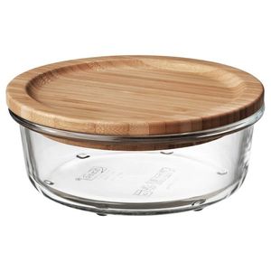 ظرف گرد نگهدارنده ایکیا مدل +IKEA 362 ظرفیت 400 میلی لیتر