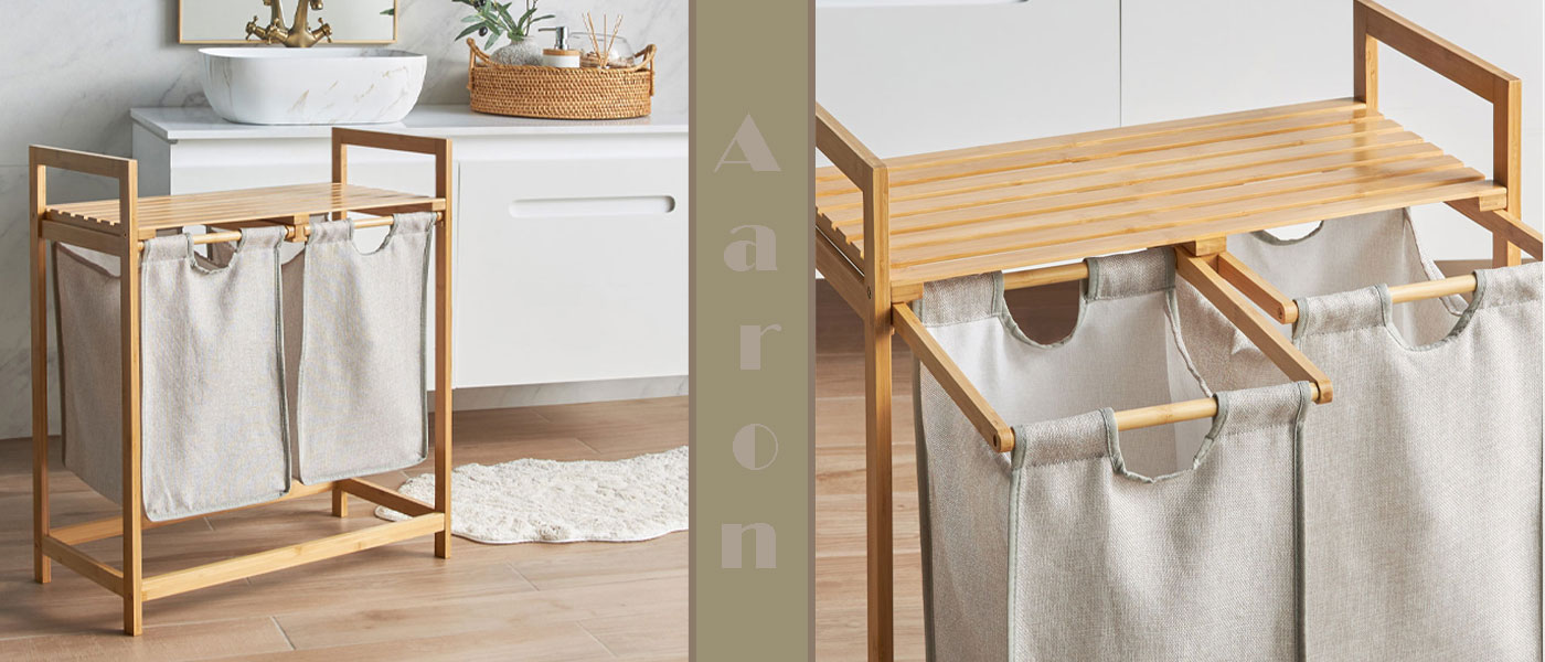 سبد لاندری هوم سنتر مدل Home Centre Aaron 