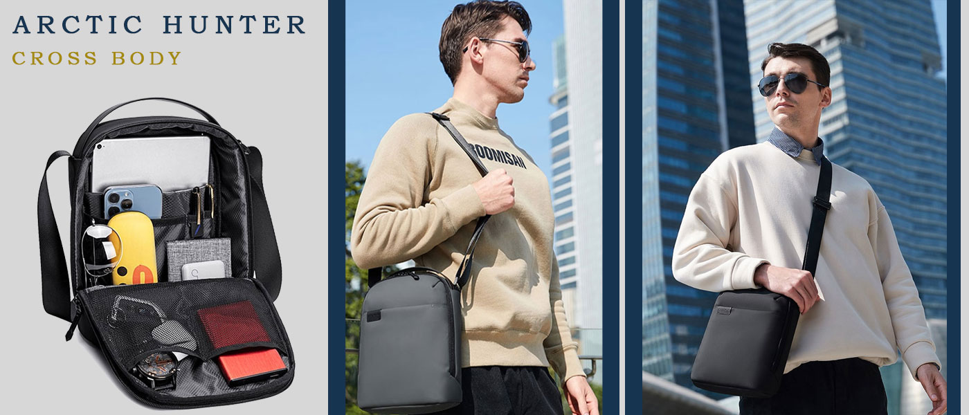 کیف رو دوشی آرکتیک هانتر مدل Arctic Hunter K00579 