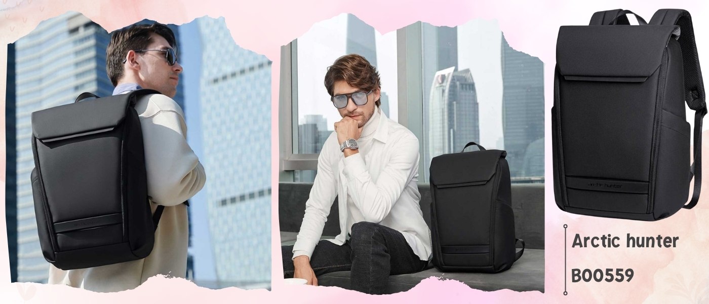کوله پشتی آرکتیک هانتر مدل Arctic hunter B00559 مناسب لپ تاپ 15.6 اینچی