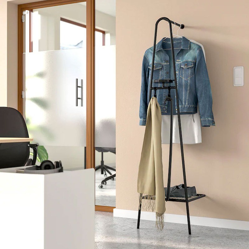 رگال لباس و استند کفش ایکیا مدل IKEA ALGANAS