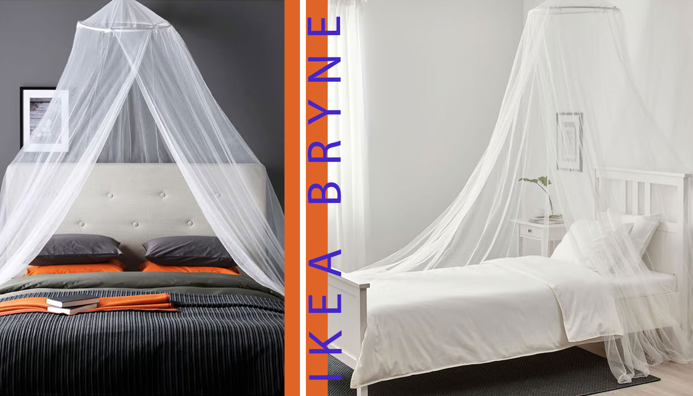 توری تخت خواب ایکیا مدل IKEA BRYNE