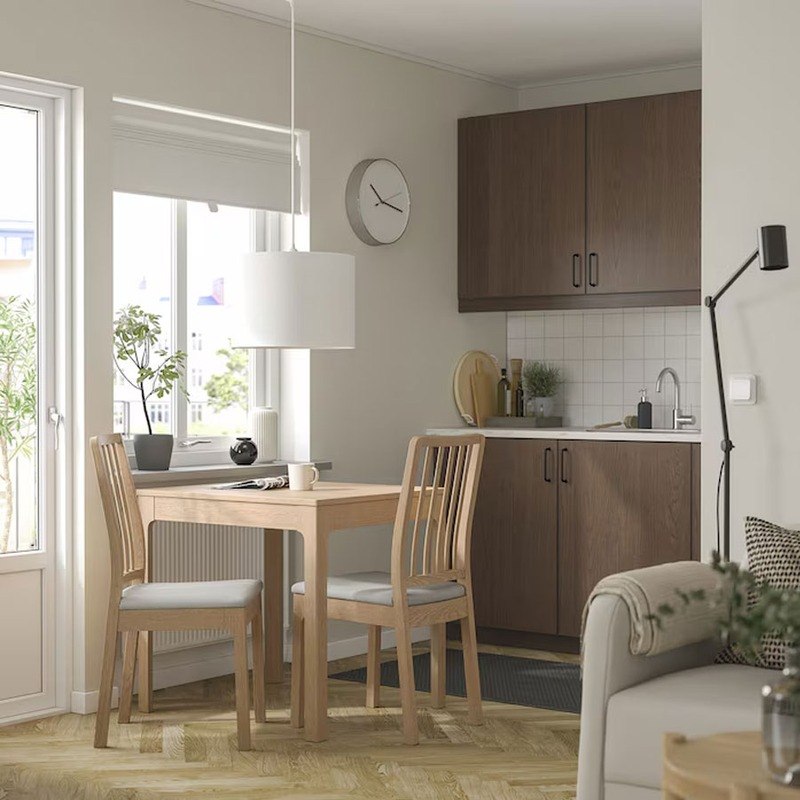 میز قابل تبدیل 2 به 4 نفره ایکیا مدل IKEA EKEDALEN