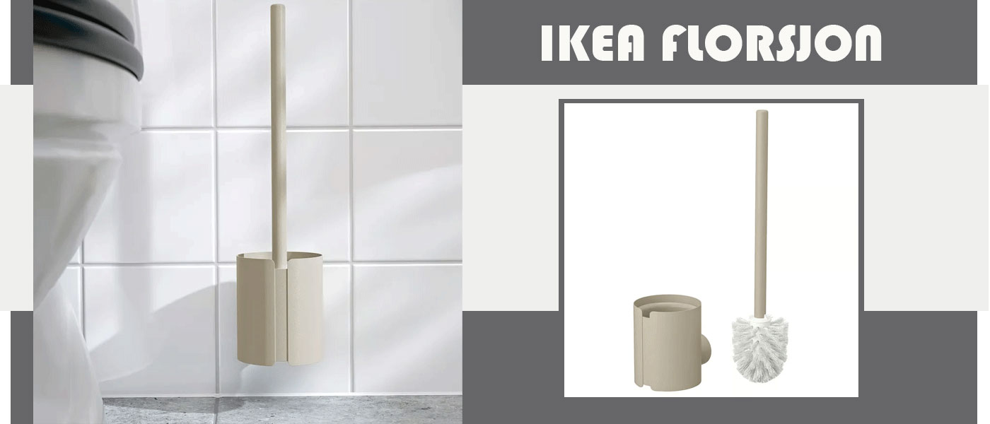 برس توالت شوی ایکیا مدل IKEA FLORSJON