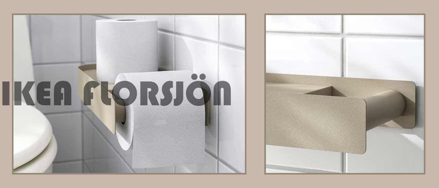 جا رولی دستمال توالت ایکیا مدل IKEA FLORSJON