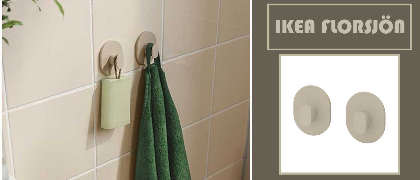 ست 2 عددی قلاب آویز ایکیا مدل IKEA FLORSJON