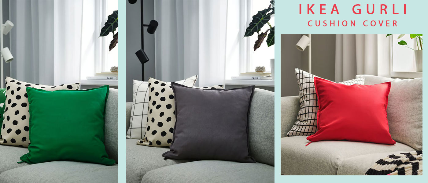 کاور کوسن ایکیا مدل IKEA GURLI