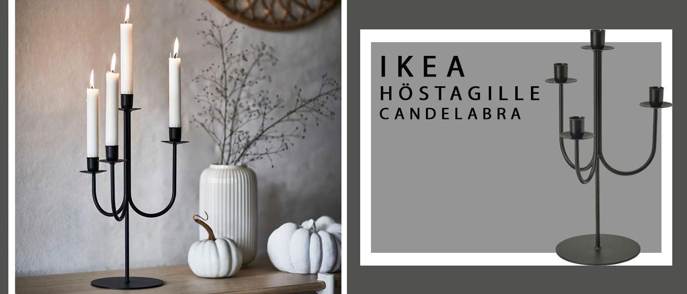 جا شمعی ایکیا مدل IKEA HOSTAGILLE