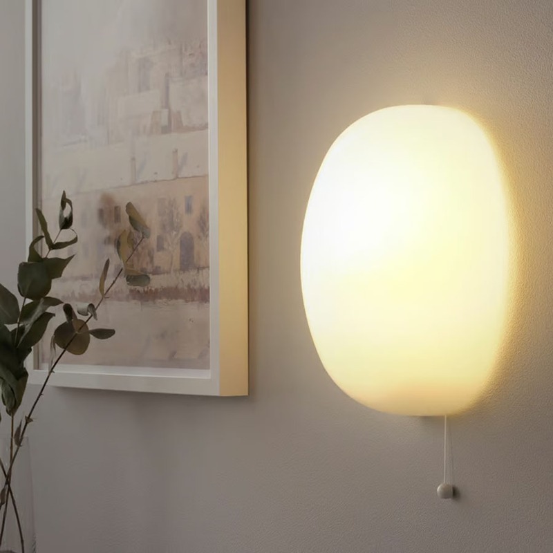 چراغ دیواری ایکیا مدل IKEA KALLBLIXT