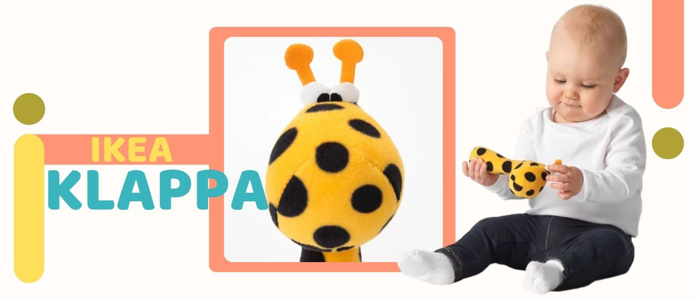 جغجغه کودک ایکیا مدل IKEA KLAPPA