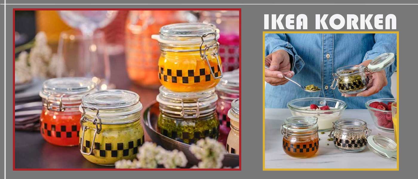 ست سه عددی بانکه ایکیا مدل IKEA KORKEN