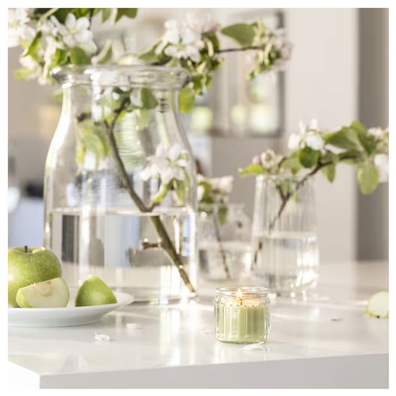 شمع معطر ایکیا مدل IKEA LOVSKOGSLUND