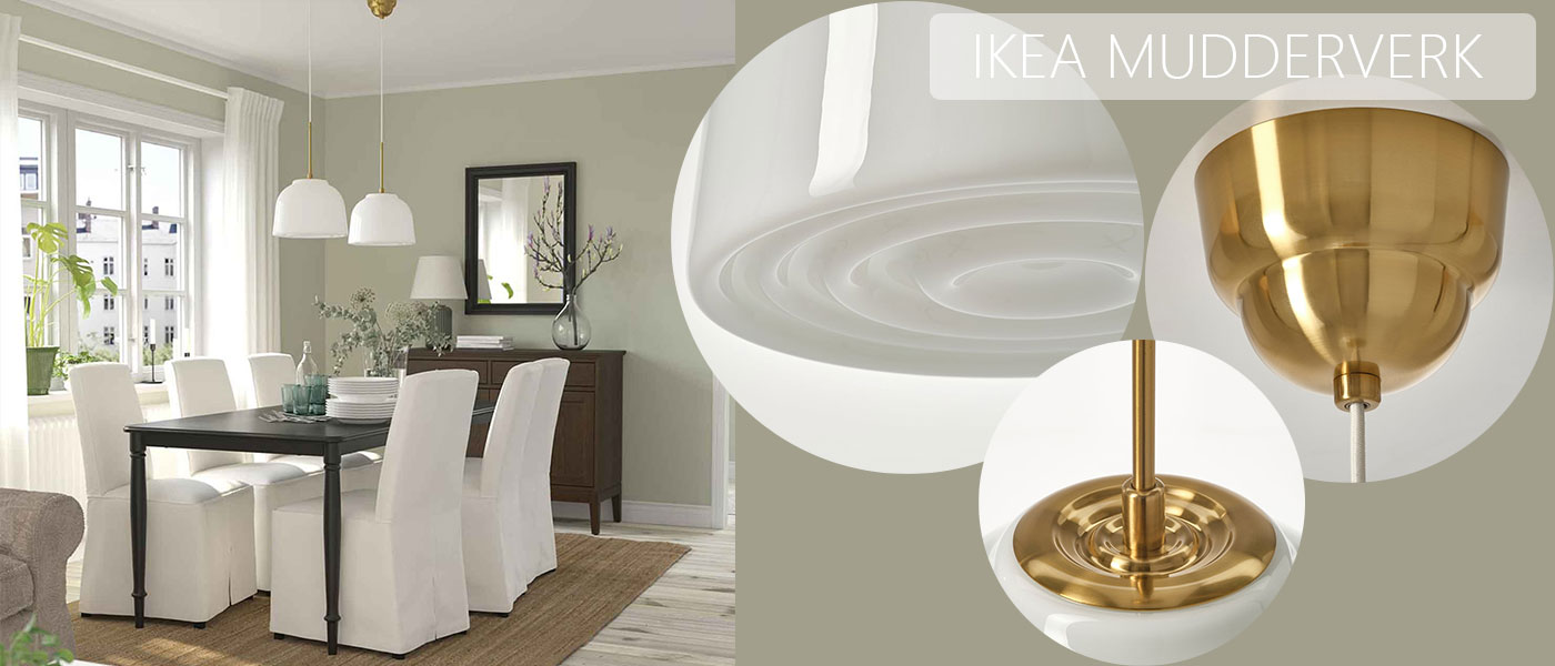 لوستر ایکیا مدل IKEA MUDDERVERK