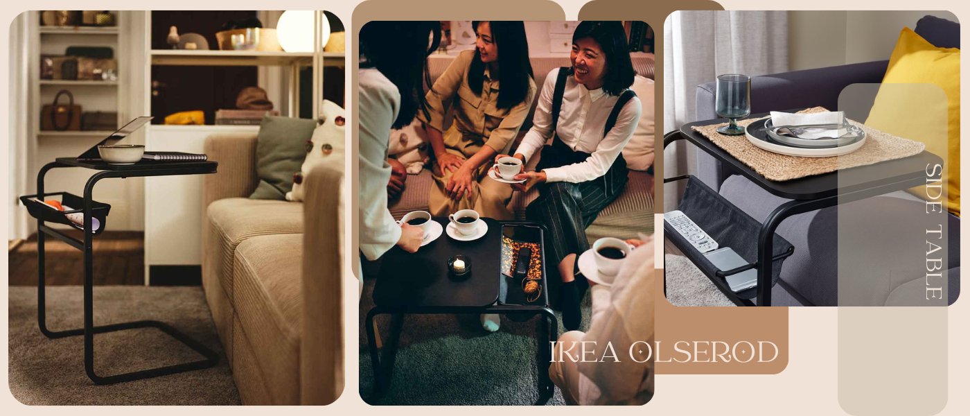 میز کنار مبلی ایکیا مدل IKEA OLSEROD