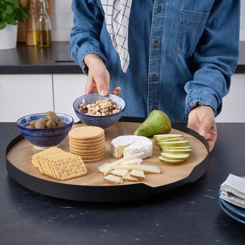 سینی گردان ایکیا مدل IKEA SMAATA قطر 42 سانتی متر