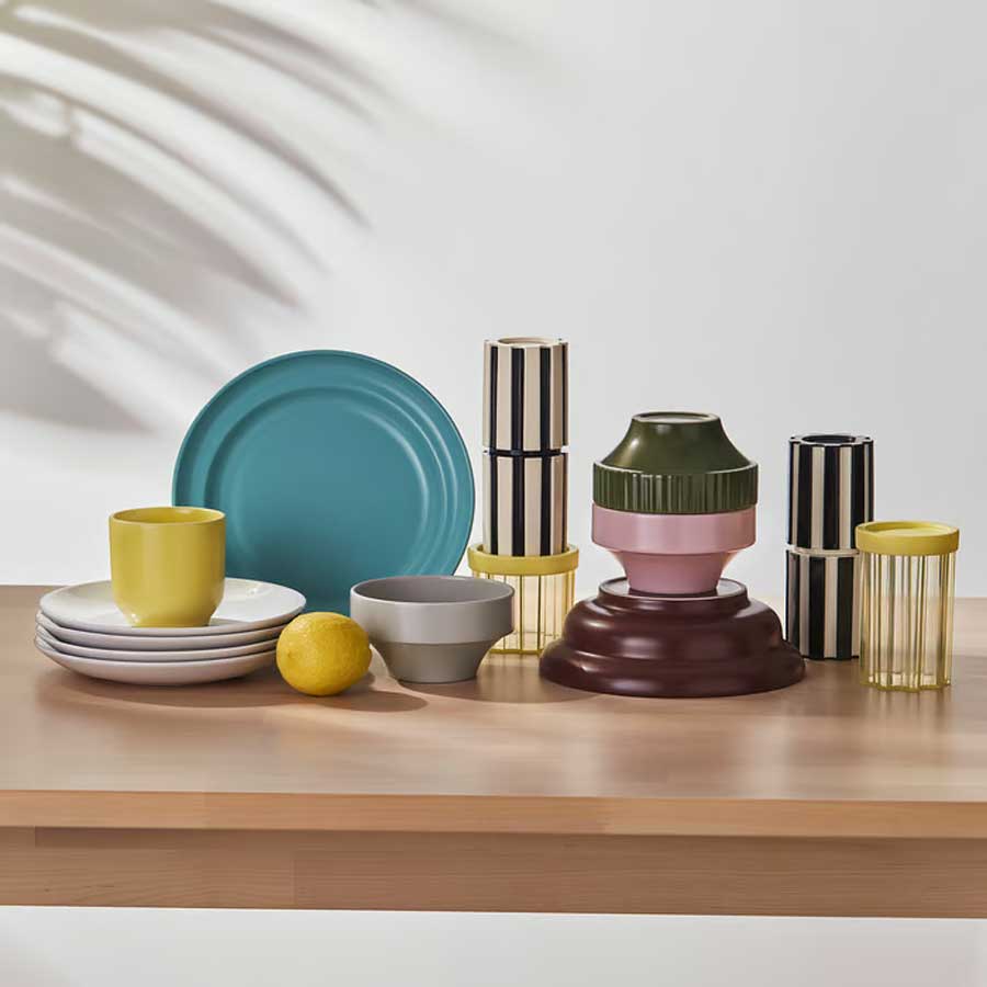 ست سه عددی کاسه ایکیا مدل IKEA SPJUTLILJA