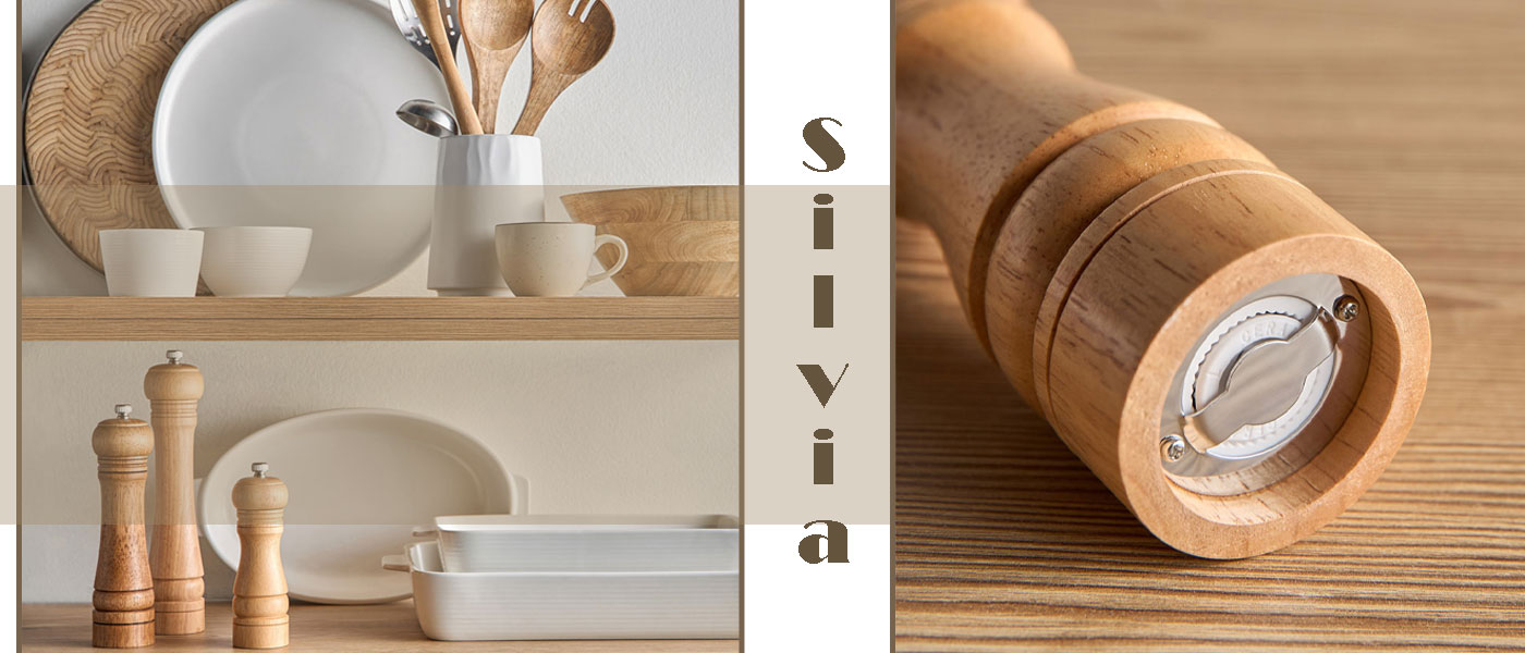 آسیاب دستی هوم سنتر مدل Home Centre Silvia ارتفاع 17سانتی متر