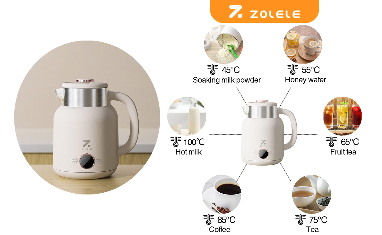کتری برقی شیائومی مدل Xiaomi Zolele HK152 1.5 L