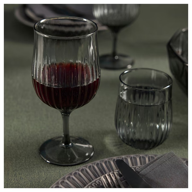لیوان پایه دار ایکیا مدل IKEA HOSTAGILLE