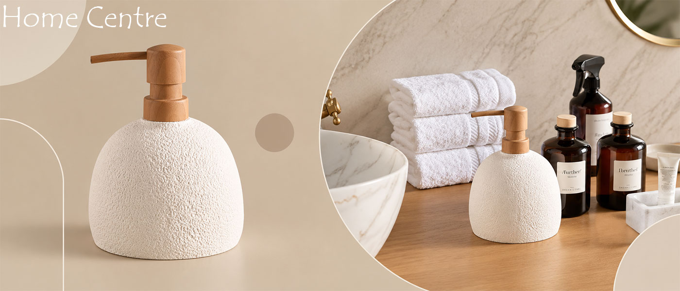 پمپ مایع دستشویی هوم سنتر مدل Home Centre Pebble