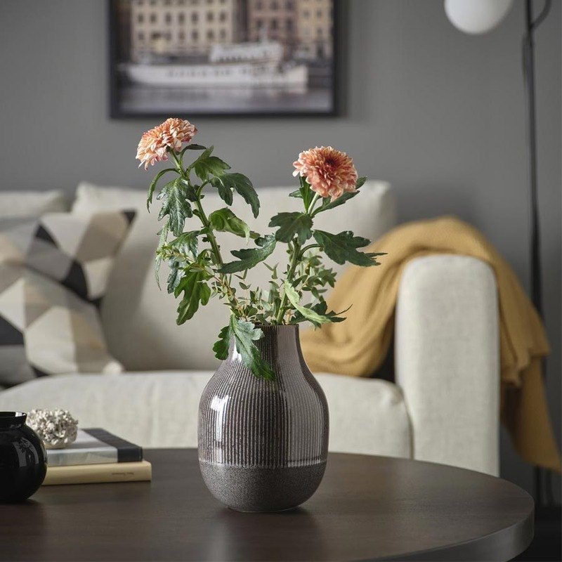 گلدان سرامیکی ایکیا مدل IKEA GRADVIS