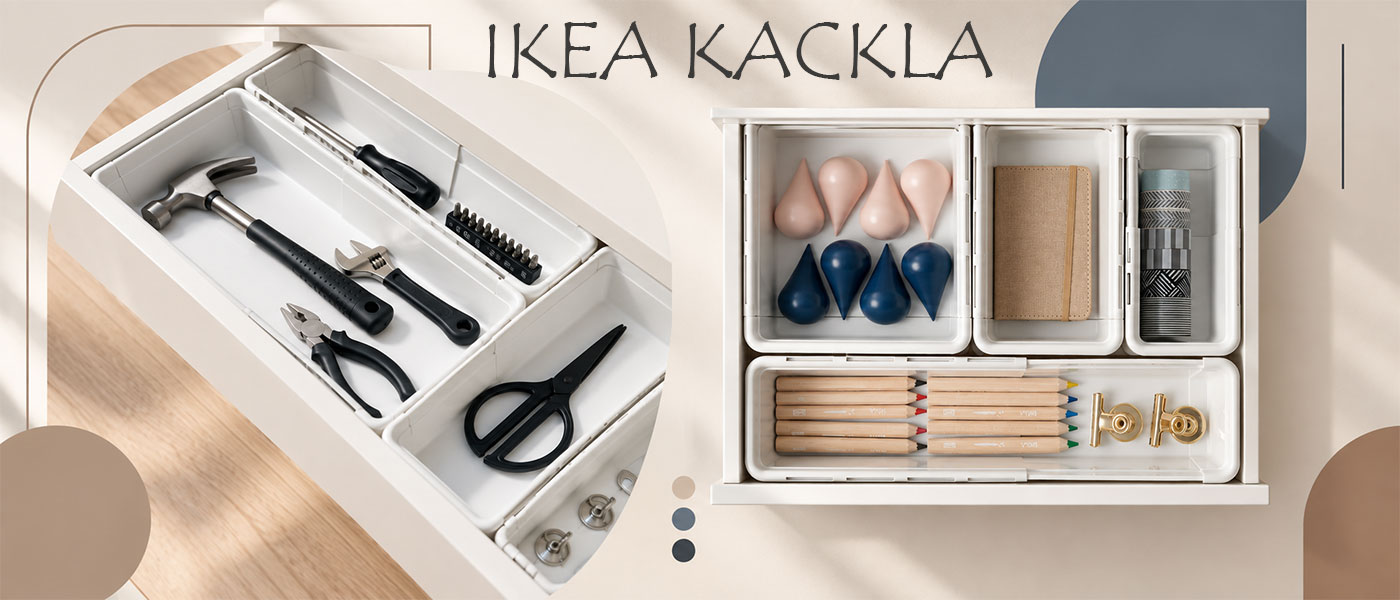 جعبه نظم دهنده ایکیا مدل IKEA KACKLA