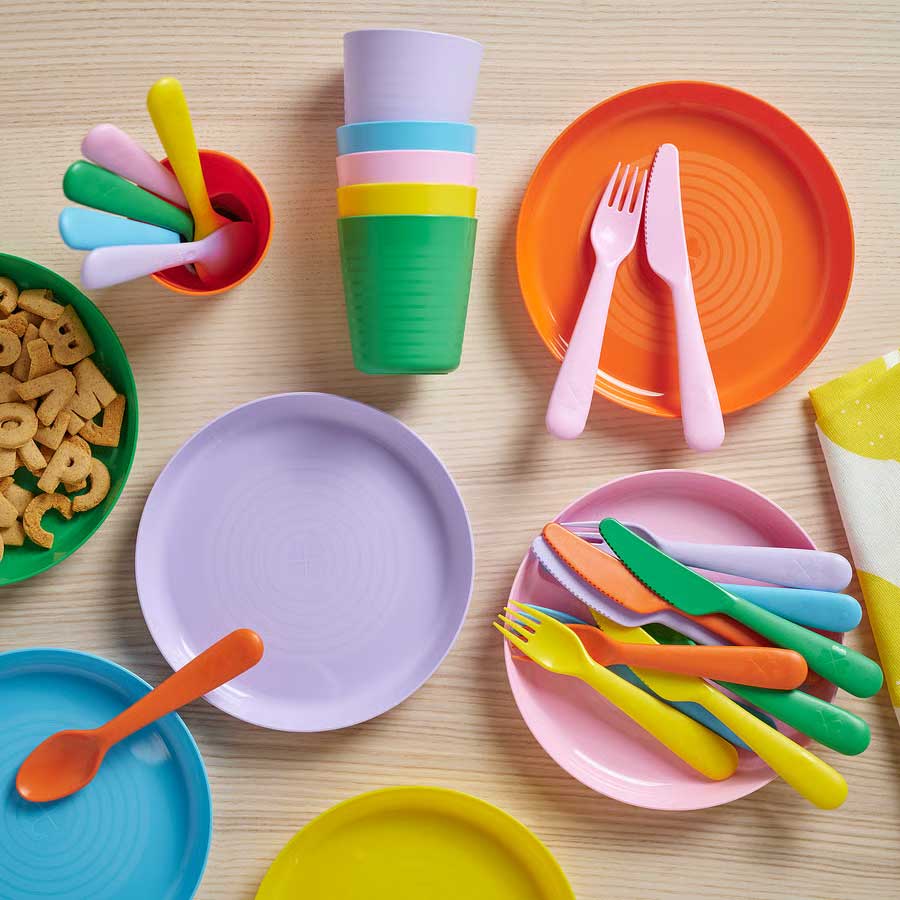 ست قاشق،چنگال، چاقو کودک ایکیا مدل IKEA KALAS