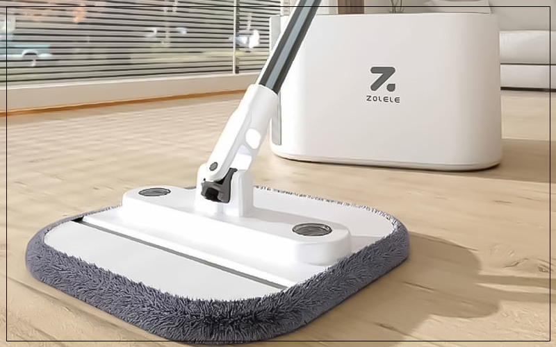 ست سطل و زمین شوی چرخشی شیائومی مدل Xiaomi Zolele Spin mop M20