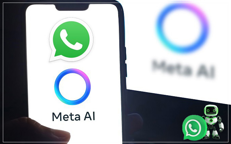 آپدیت جدید Whatsapp با Meta AI 