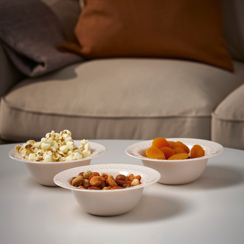 ست 4 عددی کاسه ایکیا مدل IKEA PARADISISK قطر 16 سانتی متر 
