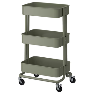 ترولی ایکیا مدل IKEA RASKOG سایز 35×45×77 سانتی متر 
