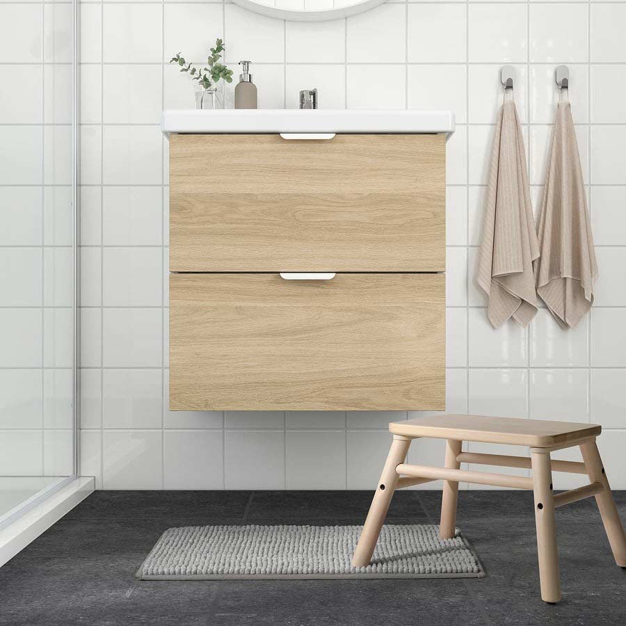 پادری حمام ایکیا مدل IKEA TOFTBO سایز 60×40 سانتی متر 
