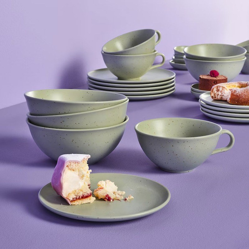 بشقاب میوه خوری تکی ایکیا مدل IKEA MOSSMAL