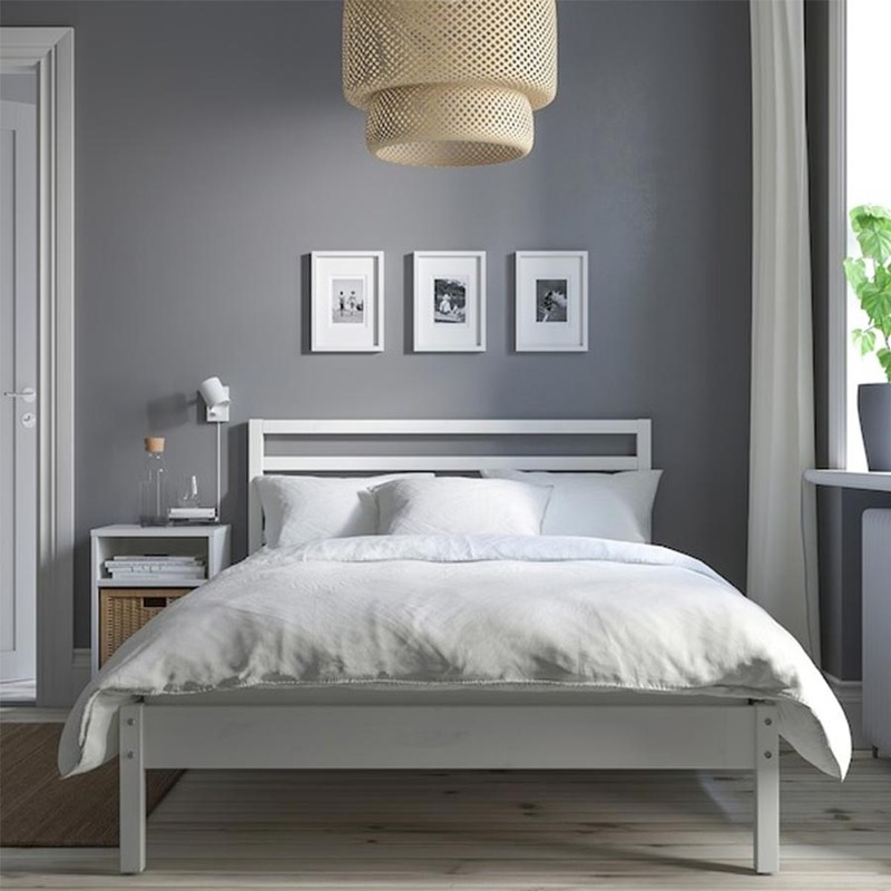تخت خواب یک نفره ایکیا مدل 80586196-IKEA TARVA