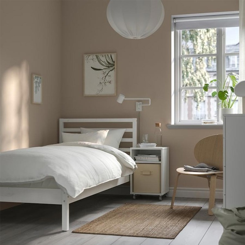 تخت خواب یک نفره ایکیا مدل 00586204-IKEA TARVA