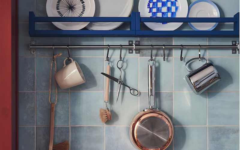 ریل آویز ایکیا مدل IKEA KUNGSFORS طول 56 سانتی متر