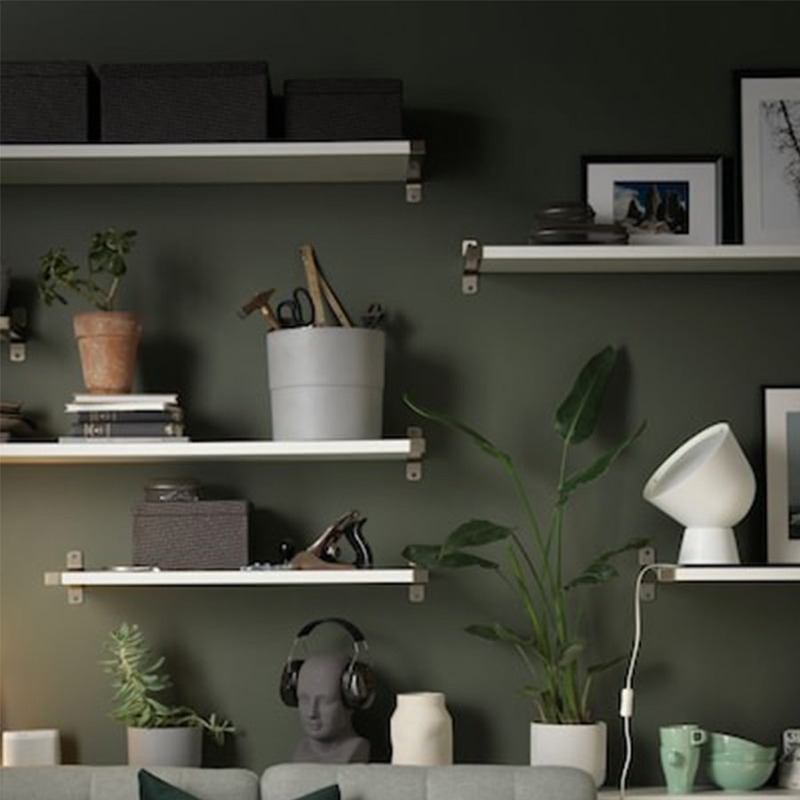 شلف دیواری ایکیا مدل IKEA BURHULT