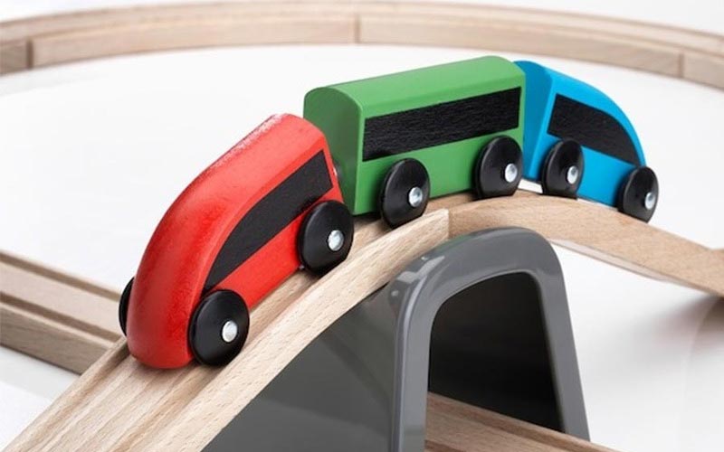 قطار چوبی با کیفیت ایکیا